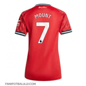 Manchester United Mason Mount #7 Tricou Fotbal Replică 2025-26 Femei Acasa